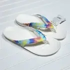 NWT Crocs Kadee II Seasonal Graphic Flip Flop Sandals