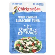 Chicken of the Sea, Wild Caught Albacore Tuna, Spring Water, 2.5 oz (70 g)