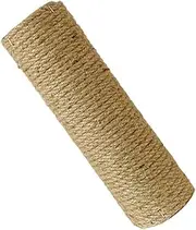 Cat Scratching Post Wooden Rope Cat Scratcher Height Durable Design for Indoor Cats Replacement for Cat Trees and Furniture