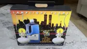 Vtg Lamplight Farms Y2K 2000 Ultra-Pure Oil Lamps #330 Ivory Onion Base Box Set