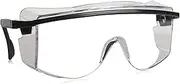 [uvex] S2500C Astrospec OTG 3001 Safety Eyewear, Black Frame, Clear UV Extreme Anti-Fog Lens