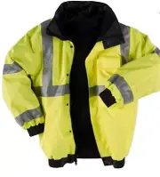 Neese Viz Bomber High Visibility Jacket Medium Lime