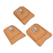 Sewing Thimble Leather Thimble Finger Protectors Leather Coin Thimble
