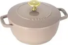 Staub WaNABE Wa-NABE S 16cm 1.1L Linen Cast Iron Brass knob Z1026-010 NEW