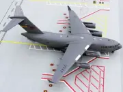 Gemini Jets G2AFO197 USAF Boeing C-17 March AFB Regan 55145 Diecast 1/200 Model