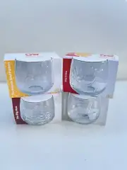 McDonalds 4 x 50 Years Wobble Maccas Glasses Sesame, Mac, Cup & Fries