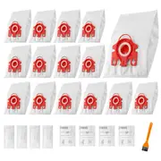 15 Pack Vacuum Cleaner Bags Replacement For Fjm Vacuum Compact S400i S658 S5000 Series With 8 Filte