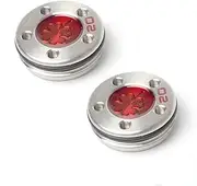 GOOACTION Golf Custom Putter Weights Four-Leaf Clover Pattern 2pcs (15g 20g) Available for Scotty Cameron Putter Club
