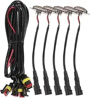 BUGUUYO Grill Lights Car Led Front Bumper Grill Light Set Quick Install Stylish Car Decorative Lights