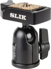 SLIK SBH-100 DQ N Ball Head Tripod Mount Quick Release 206461 Black 3.3lb Max