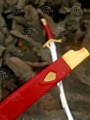Heron Marked Sword Decorative Medieval Style Sword with Engraved Blade Best gift