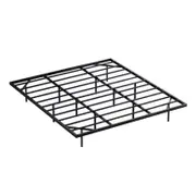 Artiss King Bed Frame, Floating Metal Bed Frame with LED Lights, Easy Assembly