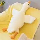 Huge Goose Plush Toy Big Sleeping Duck Doll 19’’ Soft Stuffed Animal Kids Gift