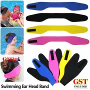 1/2x CHILDREN'S SWIMMING EAR HEAD BAND NEOPRENE WETSUIT KIDS HEADBAND ALL SIZE