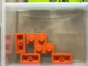 LEGO Parts - Reddish Orange Plate 1 x 2 - No 3023 - QTY 5