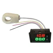 Accurate Dual Display DC Voltmeter Ammeter Waterproof DC0 300V 50A 400A