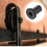 Track Spacers For Sliding Barn Doors 5 Pcs Black Design