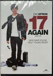 17 Again (DVD, 2009) (Zac Efron) NEW, Sealed
