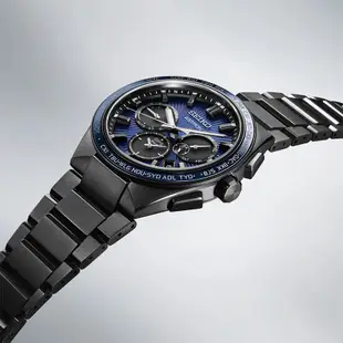 SEIKO 精工 Astron GPS衛星定位雙時區鈦金屬手錶(SSH121J1/5X53-0BV0B)