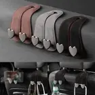 Double Hook Car Rear Seat Hanger Universal 2in1 Back Seat Organizer Coats