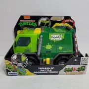 Teenage Mutant Ninja Turtles- Nickelodeon Thrash n' Battle Garbage Truck - NIB ⁸