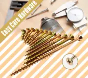 Chipboard Screw particle Zinc yellow 16 20 25 28 30 35 40 45 50 65 75 100 mm