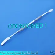 3 Wax Carver Spatula Double Ended Curved Dental Instruments ODM-2190-2