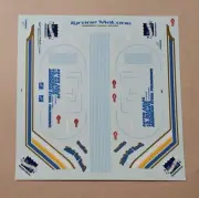 AMT 1/25 TYRONE MALONE'S KENWORTH AERODYNE HIDEOOUT TRUCK HAULER DECAL SHEET