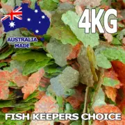 FKC Premium Bulk Cichlid Aquarium Flakes Fish Food Flake Feed AUSTRALIA MADE 4KG