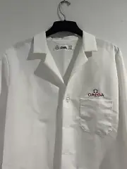 Omega Lab Coat Authentic Original