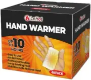 Hand Warmers 40 Packs - Disposable Heat Pads for up to 12 Hours Continuous Heat
