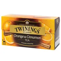 在飛比找松果購物優惠-唐寧茶 Twinings 香橙肉桂茶(2gx25茶包)x3入