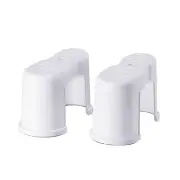Toilet Footstool Stay Stylish And Healthy White Which Can Be Stacked To Save
