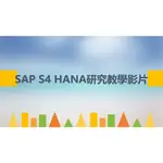 SAP S4 HANA研究教學影片