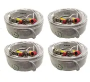 Premium Quality 4x100Ft Video and Power Cable fit Swann CCTV Security Cameras