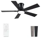 Ceiling Fans With Lights Indoor Outdoor Remote Control 5 Blade 6 Spe