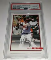 2018 Topps On Demand Rookie Year In Review #15 Austin Hays RC Graded PSA 10