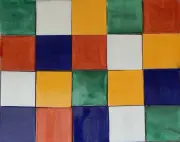 40 Mexican Talavera TILES Ceramic Solid Color 6x6" Stairs Backsplash