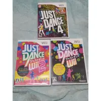 在飛比找蝦皮購物優惠-wii 舞力全開 1 2 4 日版 JUST DANCE