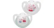 NUK Star Peppa Pig pacifier 18-36 months 2 pieces