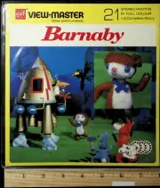 Barnaby 1973 BBC TV 8"x8" 3D View-Master 3 Reel Packet Folder NEW SEALED ND115E
