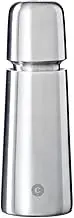 CrushGrind Stockholm Salt and Pepper Mills with Ceramic Grinder - Comes in a Beautiful Gift Box for The Gourmet (168 mm, Stainless Steel) - 1 Piece