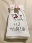 Rae Dunn Hand Towels - C’EST MAGNIFIQUE