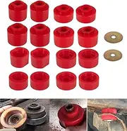 6-116 Body Mount Bushing Kit for Ford Explorer Sport Trac 2001-2005 2WD 4WD Polyurethane Body Mount Complete 18PCS Body Mount Bushings Kit