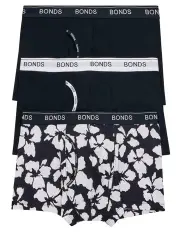 [Bonds] Guyfront Trunk 3 Pack in Floral Fusion