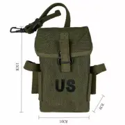 Vietnam War Bag US Army M1956 Pouch Pocket Metal Clasp Ammo Pouch