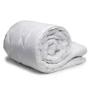 Jason Commercial King Bed Cotton Microloft Quilt 240x210cm 250GSM Winter Weight