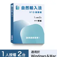 在飛比找蝦皮購物優惠-正版 網際 自然輸入法 V13  專業版 適用 Window