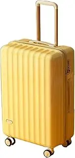 [HSHTTKL] Cabin Luggage Trolley Suitcase Luggage Hardside Luggage Lightweight Rolling Cabin Suitcase Hard Shell Hand Luggage Highly Durable Travel Carry-Ons