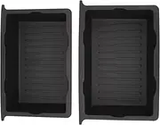 Under Seat Storage Box, 2pcs Model Y Under Seat Storage Tray, Under Seat Drawer ABS Hidden Tray Replacement for Tesla Model Y Accessories